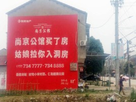 巴中墙体广告在乡镇、农村市场的媒体优势
