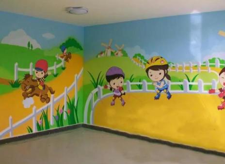 巴中幼儿园墙体彩绘制作流程及注意事项