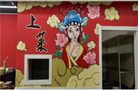 巴中墙体彩绘的发展和应用