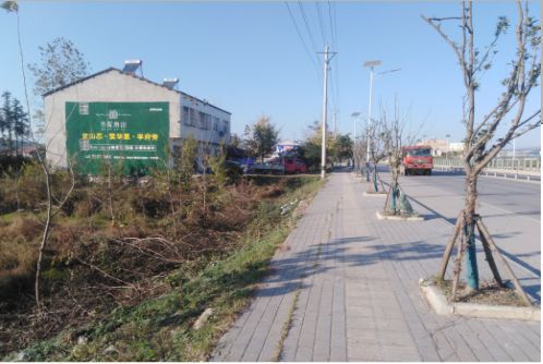巴中书山南院墙体广告