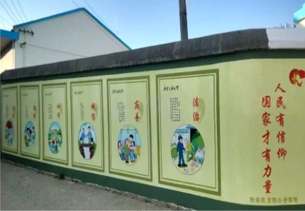 巴中文化墙施工攻略
