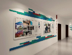 巴中企业文化墙用什么材料好？